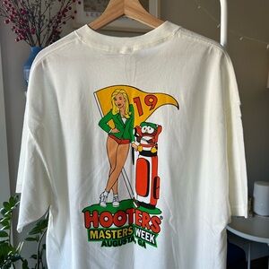 Hooters Masters Week Delta White Cotton Tee
